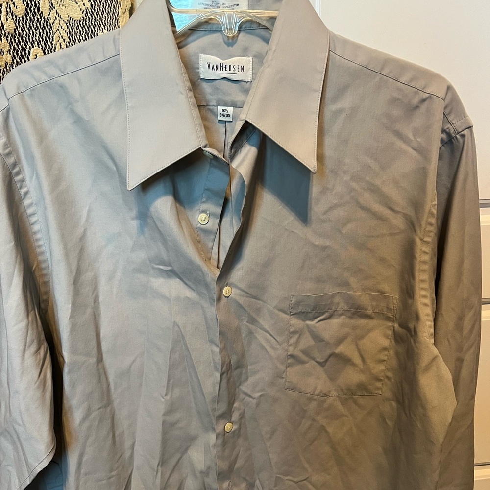 Gray Dress Shirt